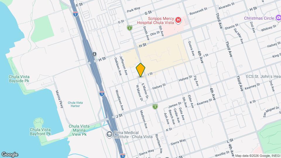 622 I St Map and Location Details