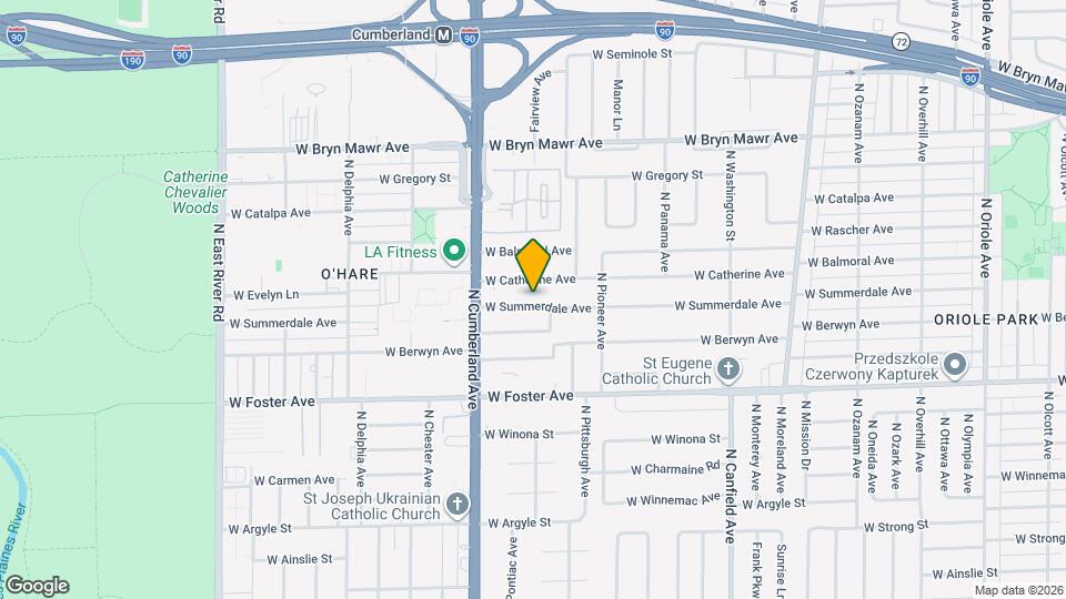 8312 W Summerdale Ave Map and Location Details
