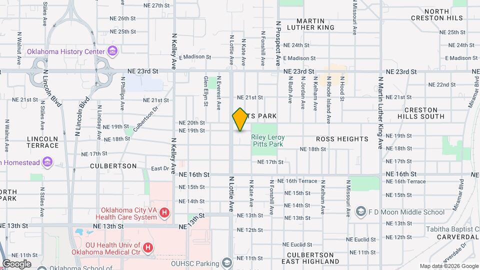 1312 NE 19th St Map and Location Details
