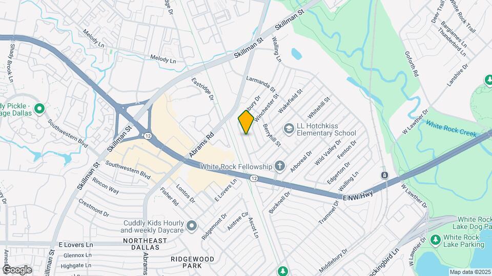 6706 Kingsbury Dr Map and Location Details