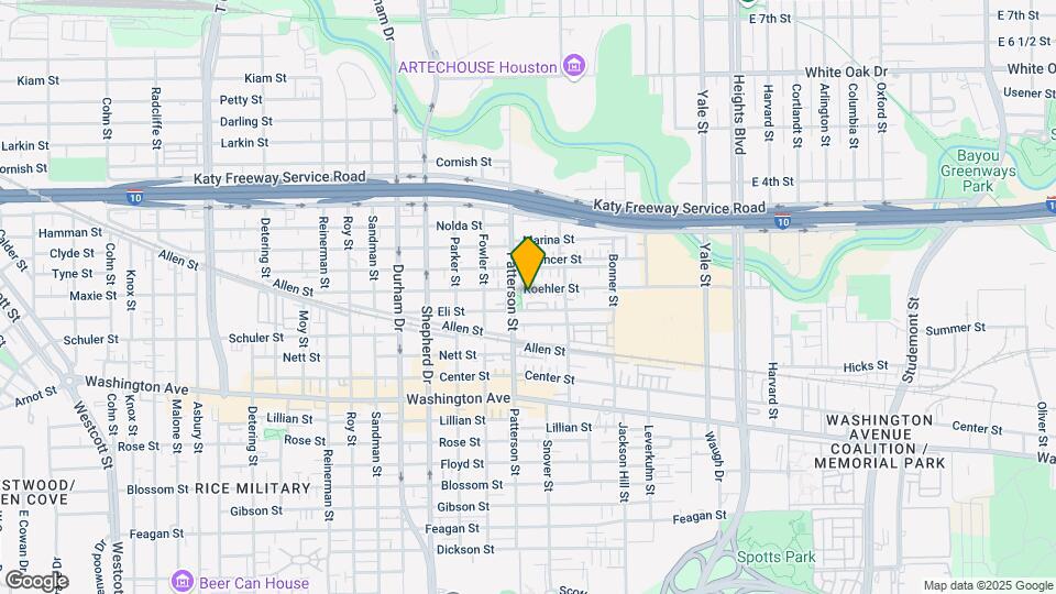 4413 Koehler St Mapa y Detalles de la Ubicación