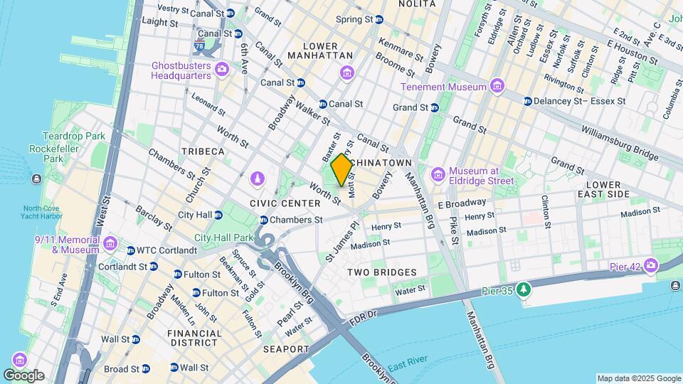 28 Mulberry St Mapa y Detalles de la Ubicación
