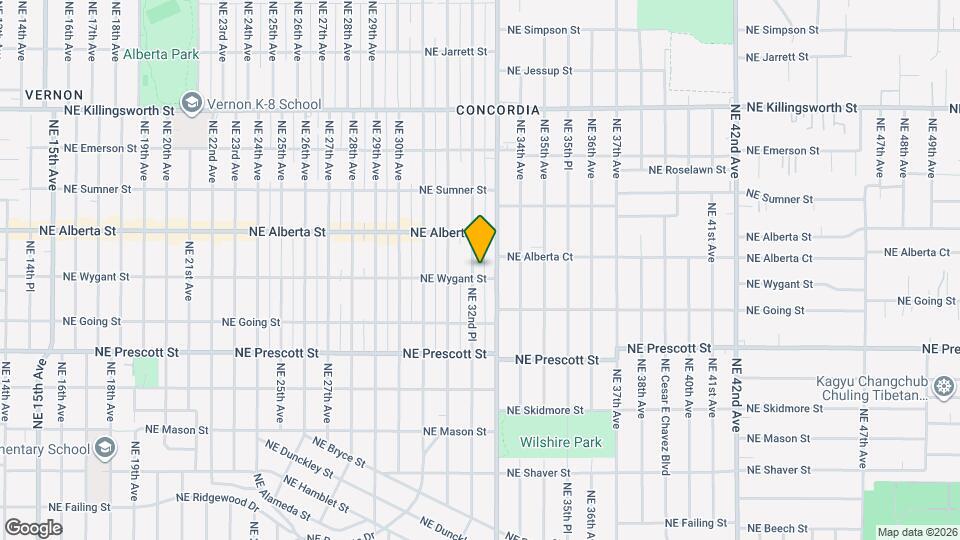 4814 NE 32nd Pl, Unit Unit #B Mapa y Detalles de la Ubicación