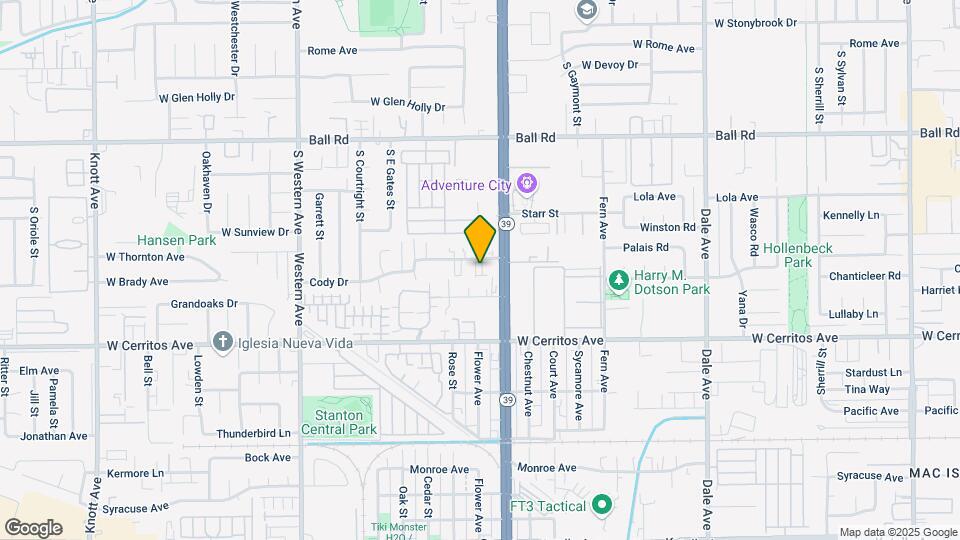 7920 2nd St Map and Location Details