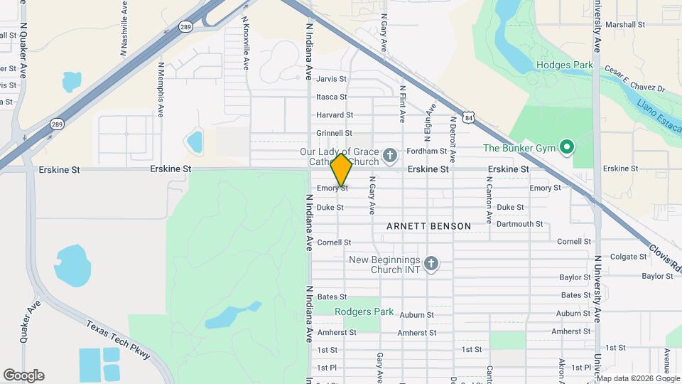 3221 Emory St Map and Location Details