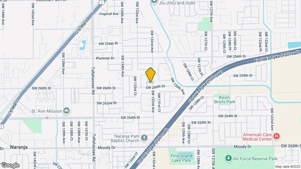 25948 SW 132nd Ave Map and Location Details