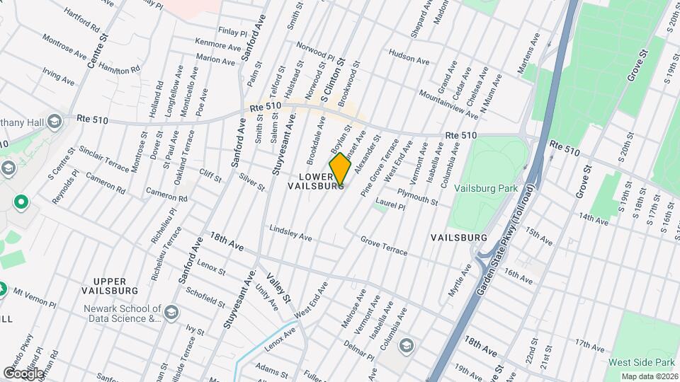 99 Alexander St, Unit 1 Map and Location Details