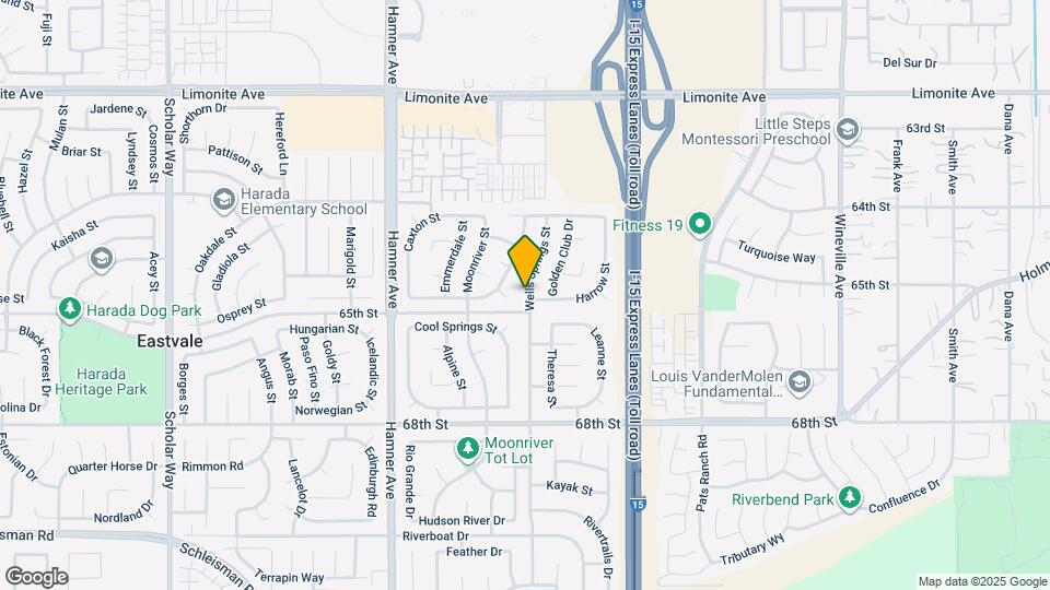 6579 Wells Springs St Map and Location Details