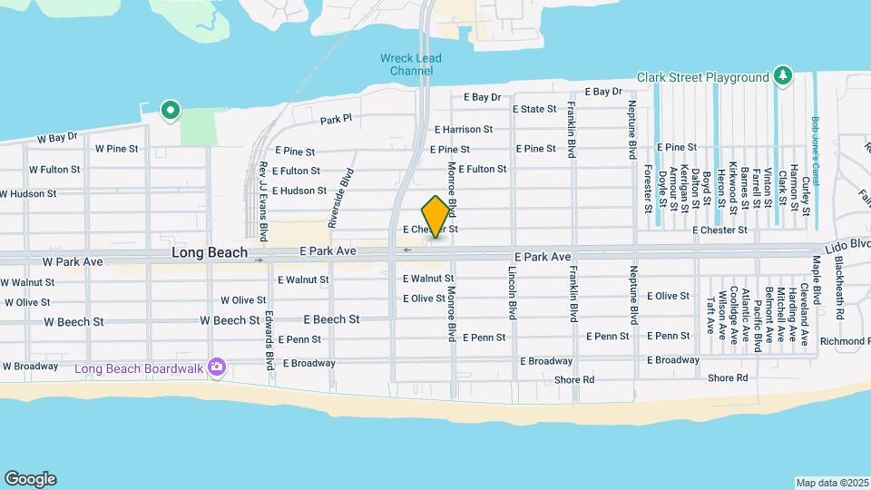 249 E Park Ave Mapa y Detalles de la Ubicación