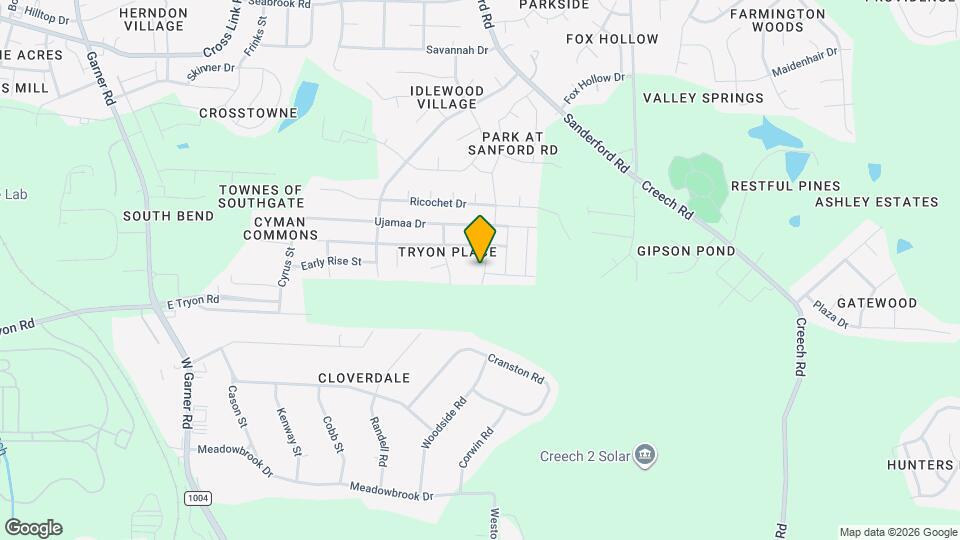 3640 Tule Spring St Map and Location Details