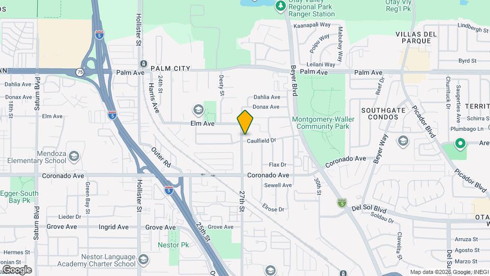 2710 Caulfield Dr Map and Location Details