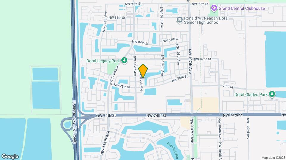 7903 NW 111th Ct Map and Location Details