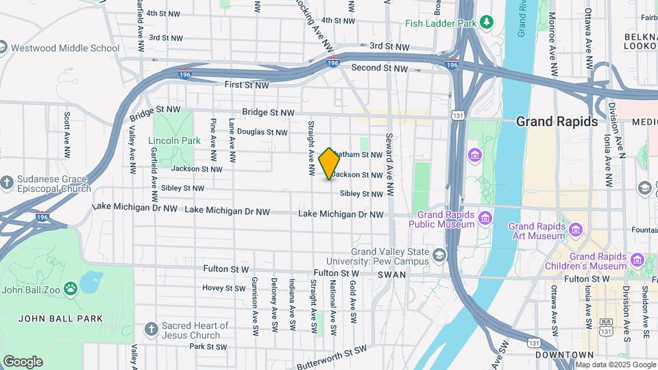 209 National Ave NW Map and Location Details