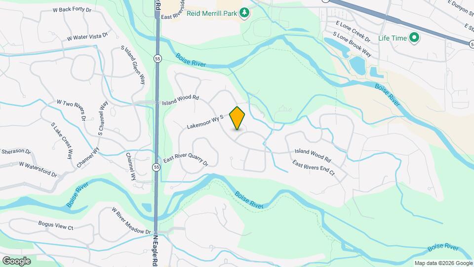 576 E Riverchase Way Map and Location Details