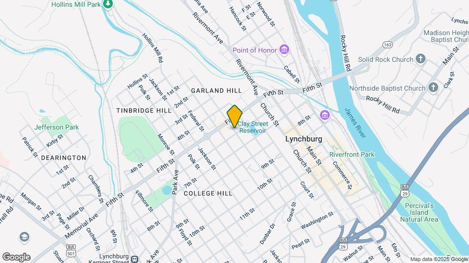 519-513 Madison St Map and Location Details