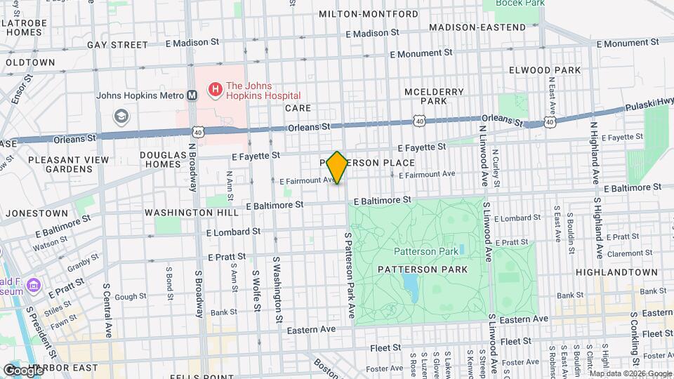 20 N Madeira St Map and Location Details