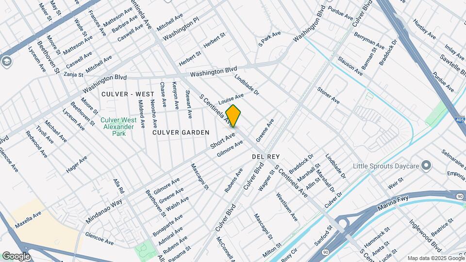 4457 S Centinela Ave, Unit 4457 Map and Location Details