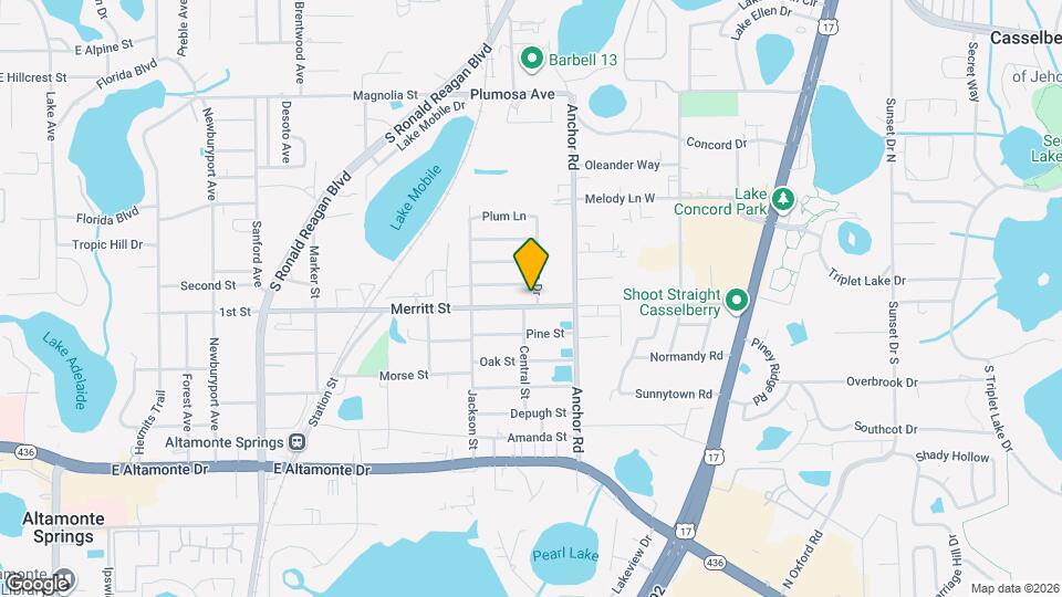 1236 Merritt St Map and Location Details