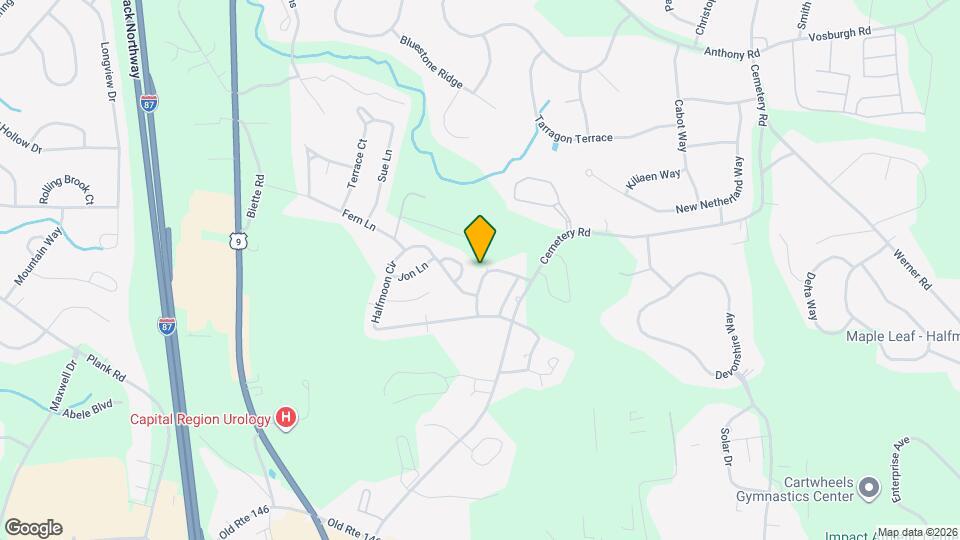 10 Saratoga Dr Map and Location Details