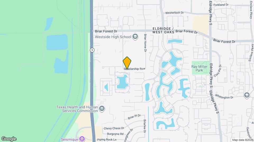 14302 Belle River Ln Map and Location Details