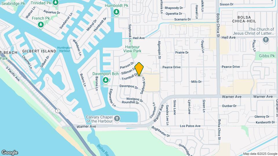 16842 Harkness Cir Map and Location Details