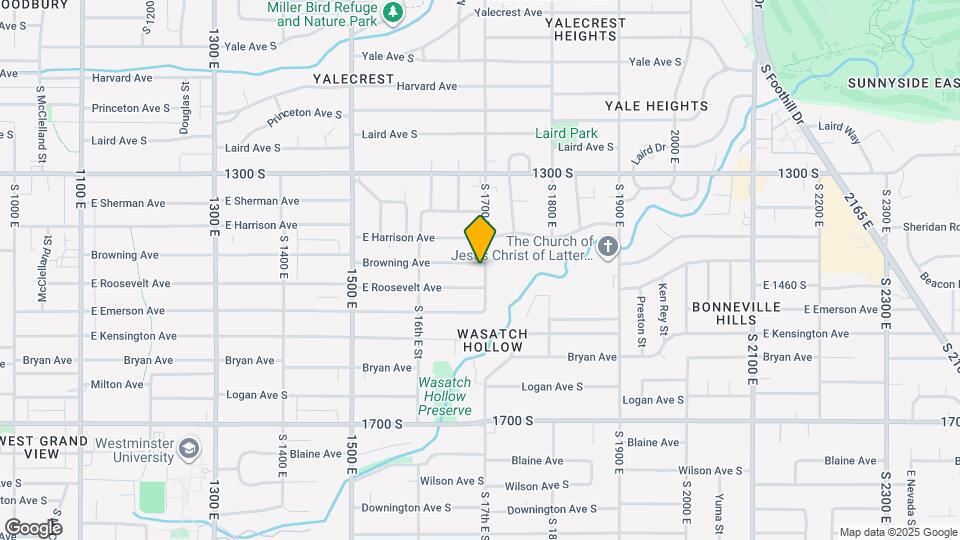 1684 Browning Ave Map and Location Details