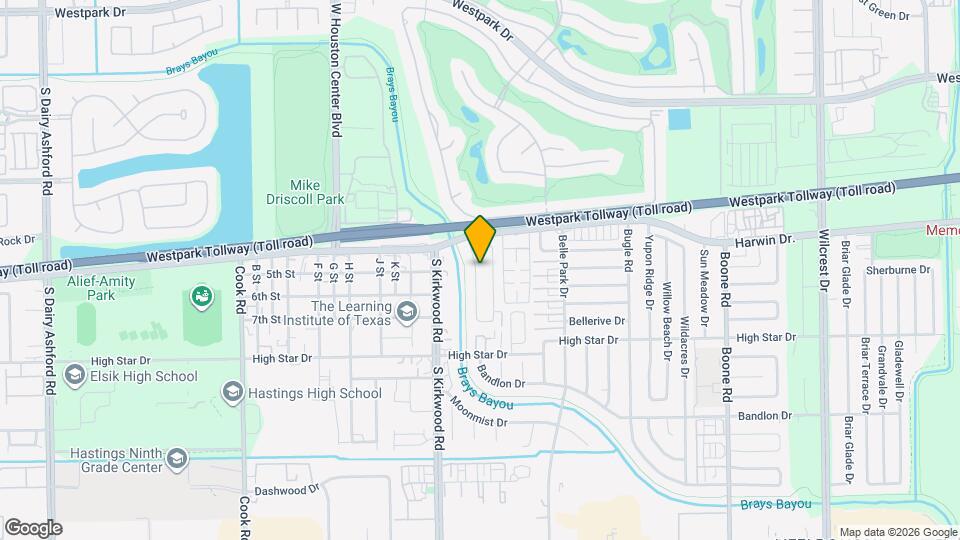 4135 Alief Village Dr Map and Location Details