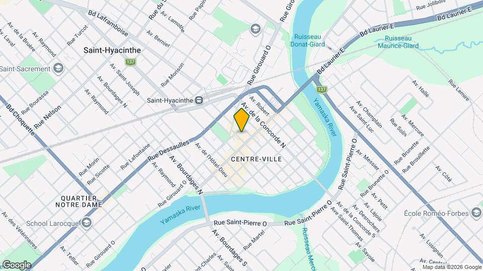 554-560 Mondor Ave Map and Location Details