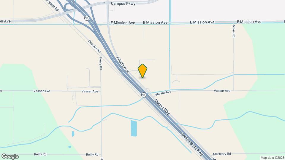 1386 Yale Ave Map and Location Details