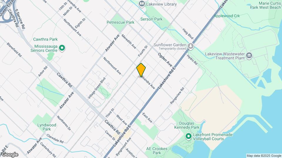 1072 Alexandra Av Map and Location Details