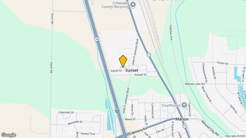 308 Gannt St Map and Location Details