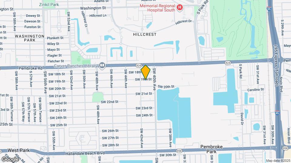 4120 SW 19th St Mapa y Detalles de la Ubicación