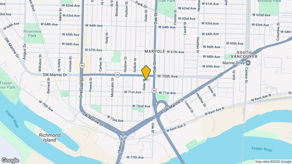 8630 Osler St Map and Location Details