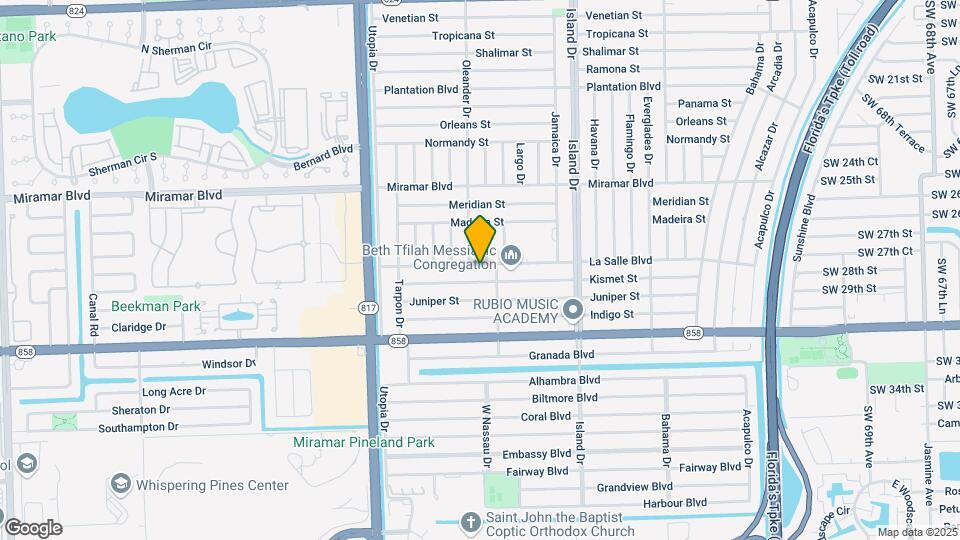 7812 Lasalle Blvd Map and Location Details