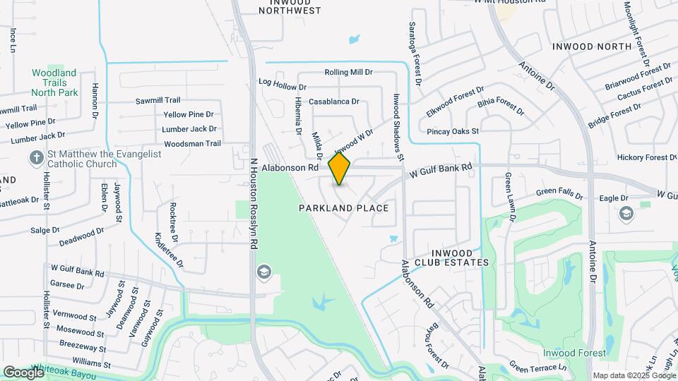 9710 Golden Park Ln Map and Location Details