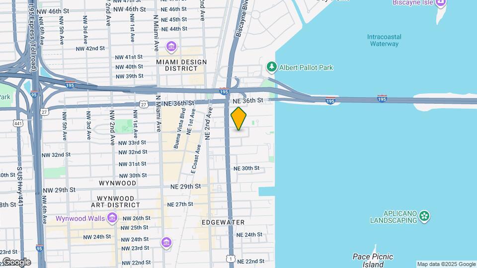 349 NE 33rd St, Unit B2 Map and Location Details