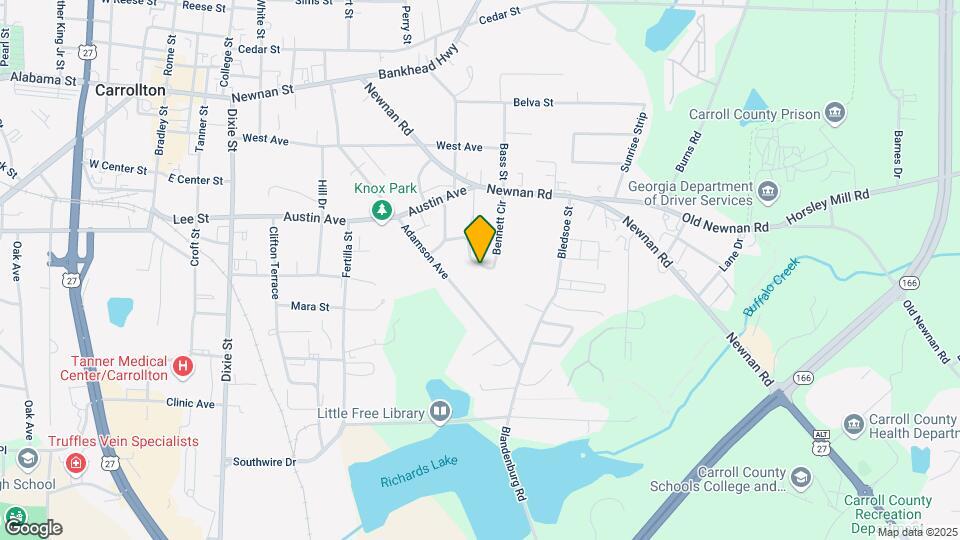 166 Bennett Cir Map and Location Details