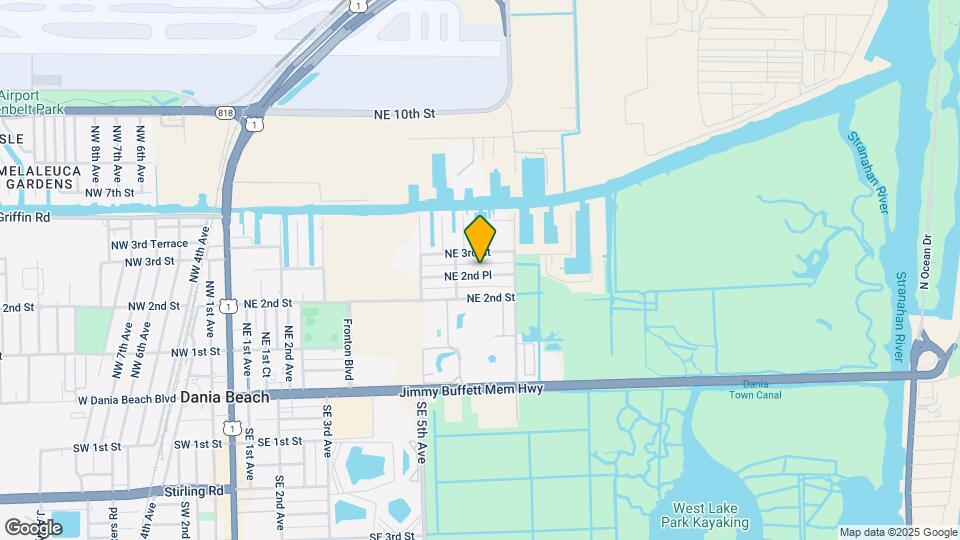 617 NE 2nd Pl Map and Location Details