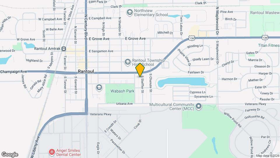 314 S Steffler St Map and Location Details
