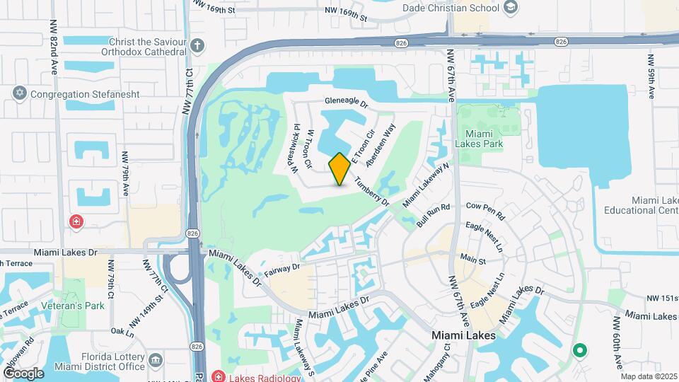 7210 S Prestwick Pl Map and Location Details