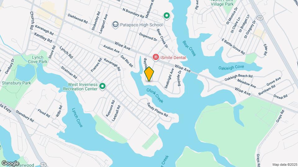 505 Bayside Dr Map and Location Details