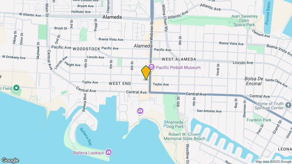 647 Taylor Ave Mapa y Detalles de la Ubicación