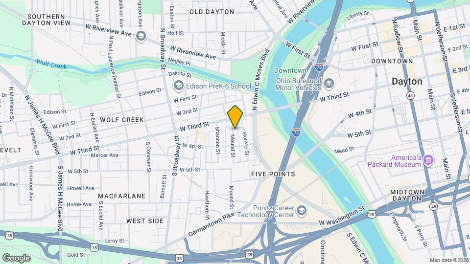 34 Mound St Map and Location Details