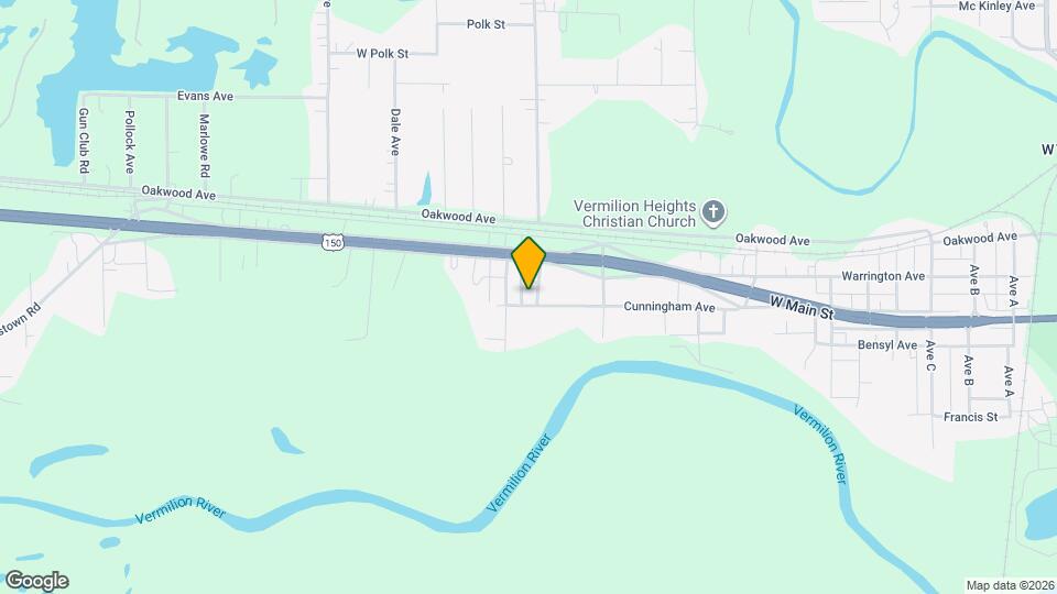 939 Cunningham Ave Map and Location Details