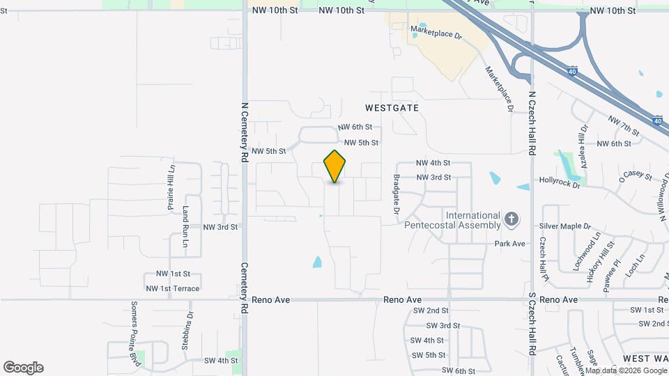 417 Pergola St Map and Location Details