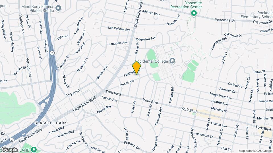 4571 Alumni Ave Map and Location Details