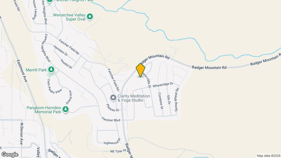 1289 Canyon Ct Map and Location Details