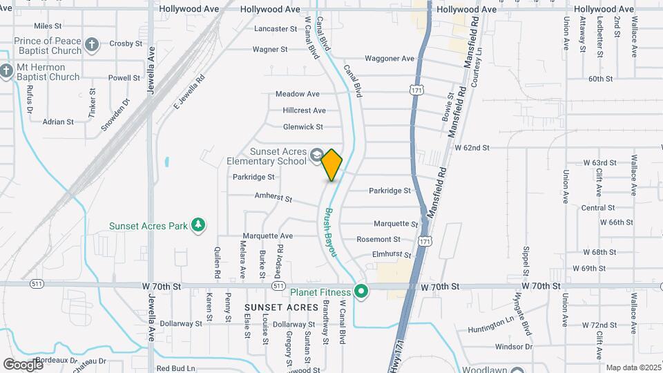 6525 W Canal Blvd Map and Location Details