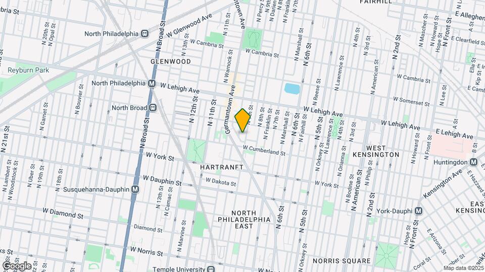 2526 N 9th St Map and Location Details