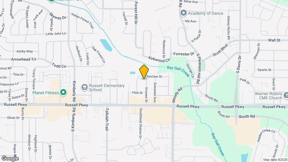 117 Oconee St Map and Location Details